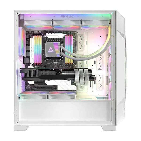 ANTEC DP505 ARGB EATX Mid Tower Cabinet (White) - 2