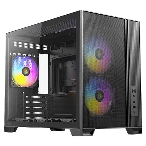 Antec FLUX M Compact MicroATX Cabinet – TechCure India