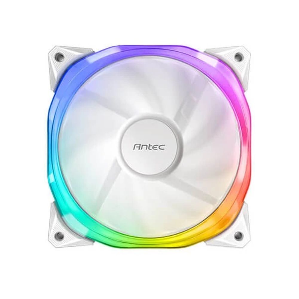 ANTEC Fusion 120 ARGB 120mm Cabinet Fan (White) (Single Pack) – TechCure India