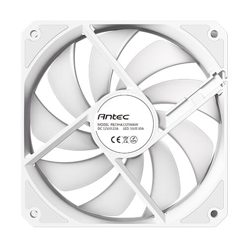 Antec P12R ARGB White 120mm Reverse Cabinet Fan – TechCure India
