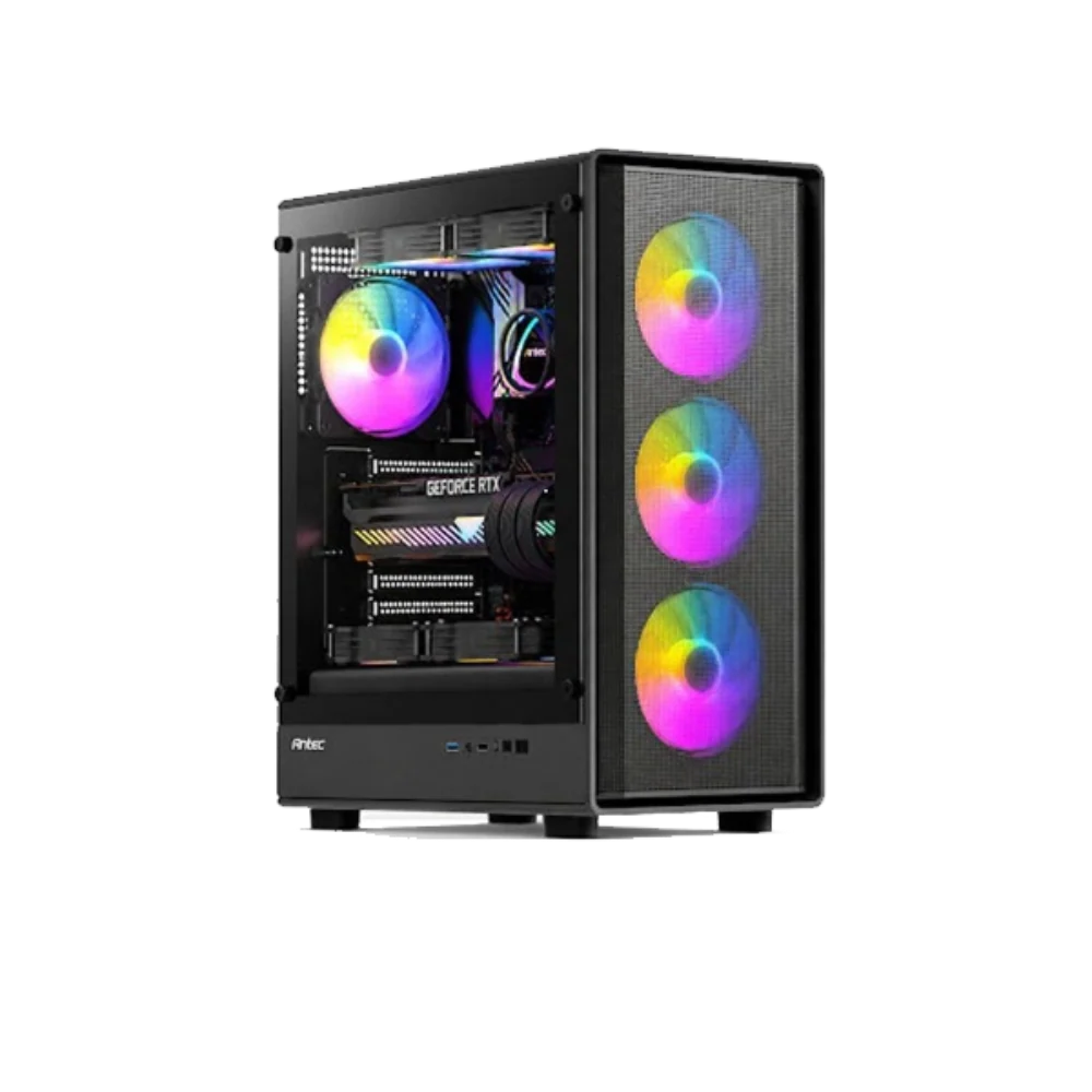 ANTEC VX510 ARGB ATX Mid Tower Cabinet ( Black ) – TechCure India