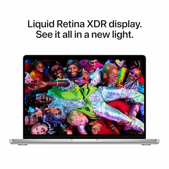 Apple 14-inch MacBook Pro M5 chip with 10 core CPU and 10 core GPU, 24GB, 1TB SSD - Silver – TechCure India