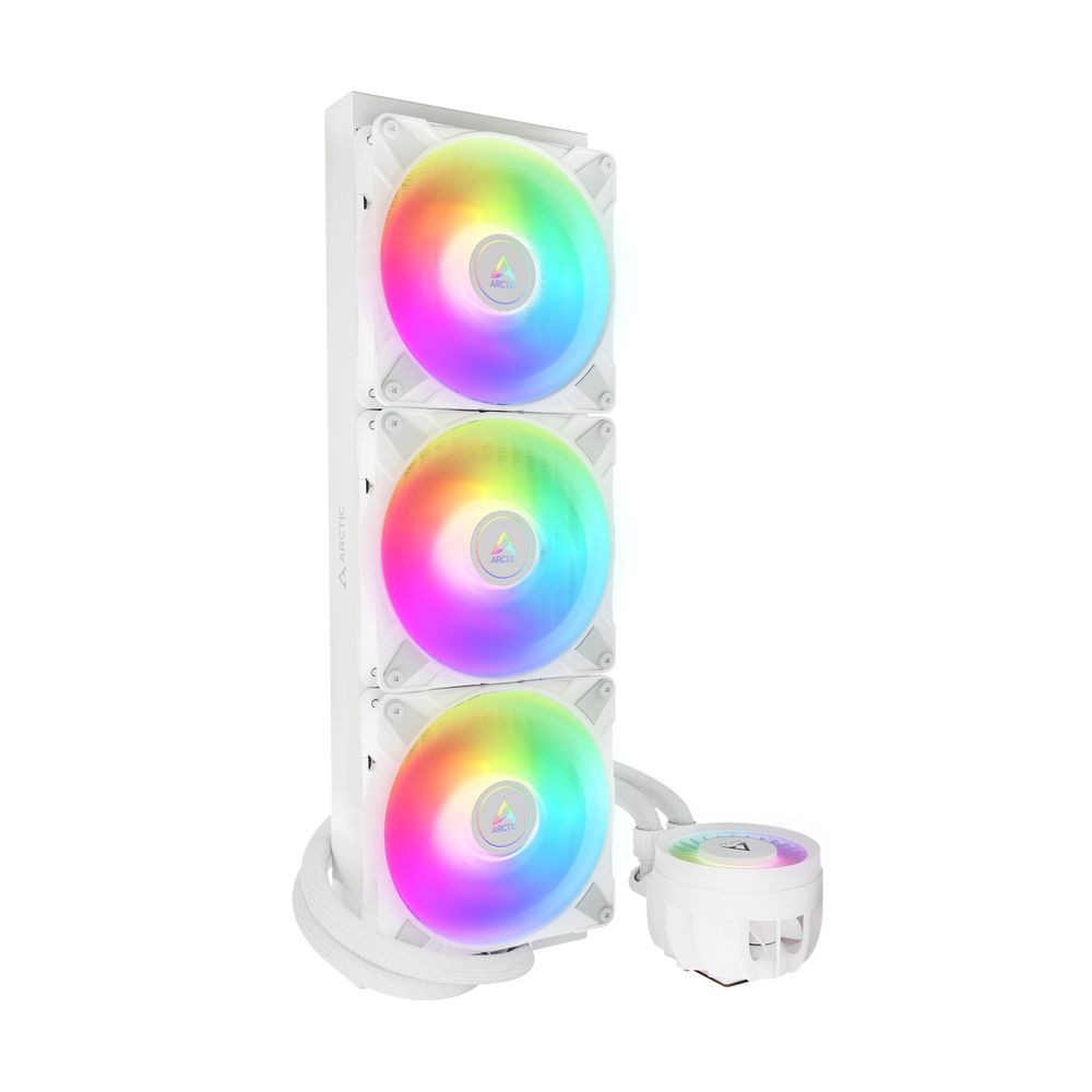 ARCTIC Liquid Freezer III 420mm ARGB CPU Liquid Cooler ( White ) ( Liquid Freezer 3 ) – TechCure India