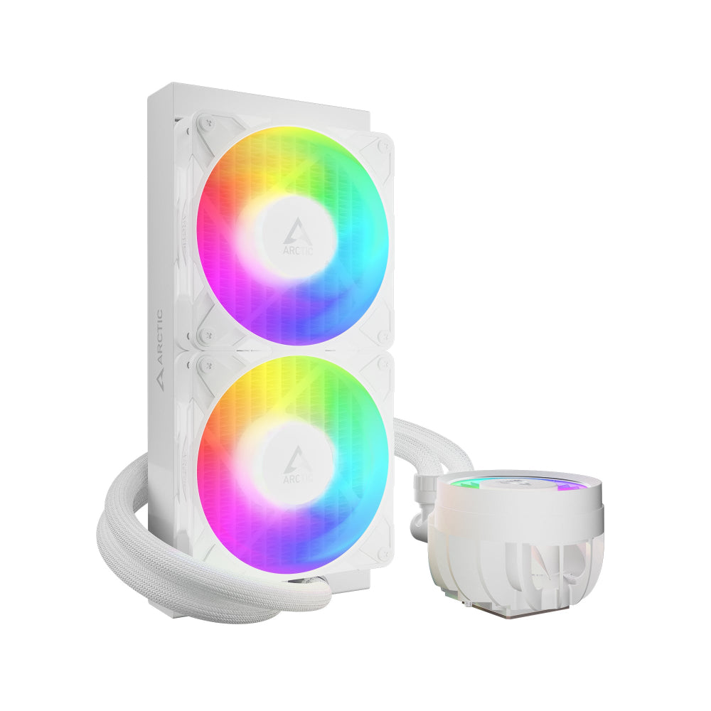 ARCTIC Liquid Freezer III Pro 240mm ARGB CPU Liquid Cooler ( White ) ( Liquid Freezer 3 ) – TechCure India