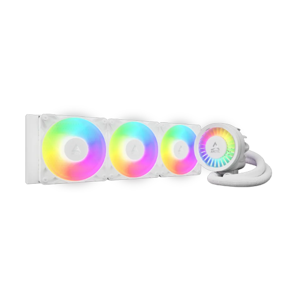 ARCTIC Liquid Freezer III Pro 360mm ARGB CPU Liquid Cooler ( White ) – TechCure India