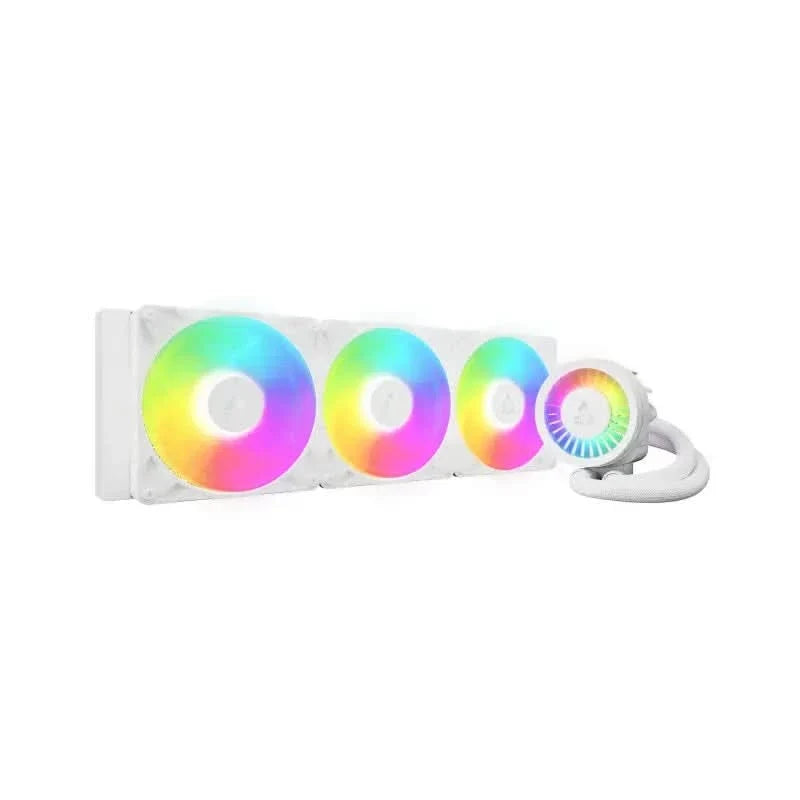 ARCTIC Liquid Freezer III Pro 420 A-RGB White, 420mm AIO CPU Liquid Cooler – TechCure India