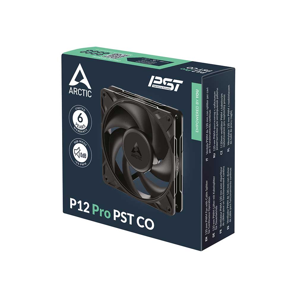 Arctic P12 Pro PST CO 120mm Cabinet Fan – TechCure India