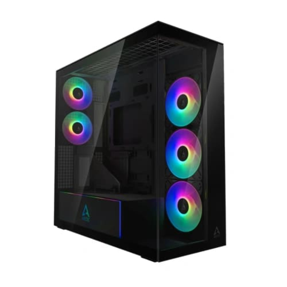 ARCTIC Xtender VG Mirror ARGB EATX Mid Tower Cabinet ( Black ) – TechCure India
