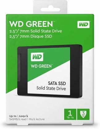 WESTERN DIGITAL GREEN 1 TB INTERNAL SATA SSD S100T3G0A – TechCure India