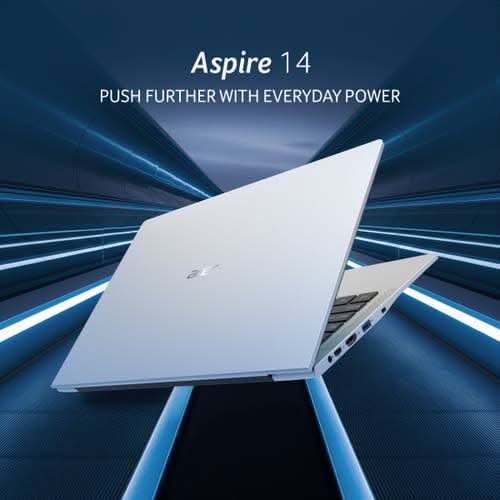 Acer Aspire 14 UN.36CSI.009, Intel Core 5 210H, Windows 11 Home, MS Office, 16GB RAM, 512GB SSD, 14 inch, Silver, Backlit Keyboard, AS14H-53, 1.44 kg Thin and Light Laptop – TechCure India