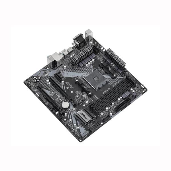 ASROCK B450M Pro4 R2.0 DDR4 AMD Motherboard - 2