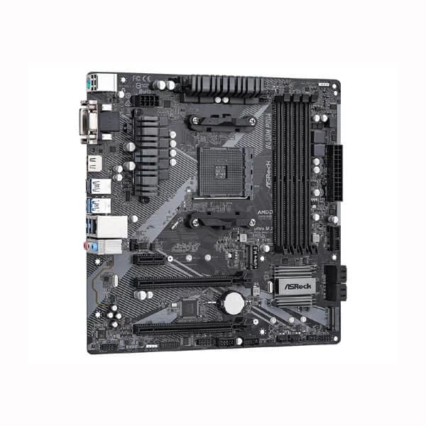 ASROCK B450M Pro4 R2.0 DDR4 AMD Motherboard - 5