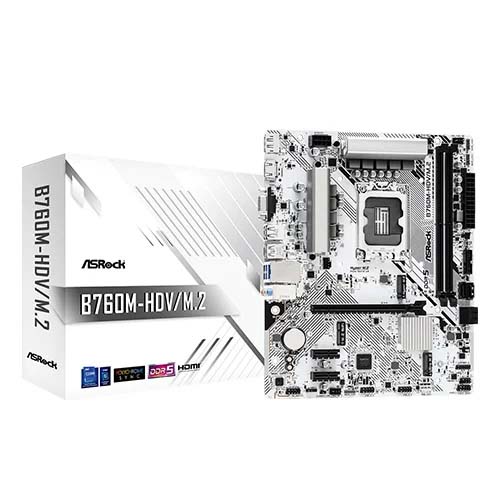ASRock B760M HDV/M.2 DDR5 M-ATX Motherboard – TechCure India