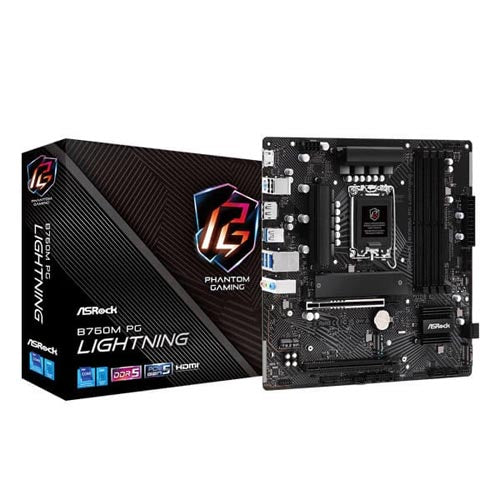 ASRock B760M PG Lightning Intel Motherboard – TechCure India