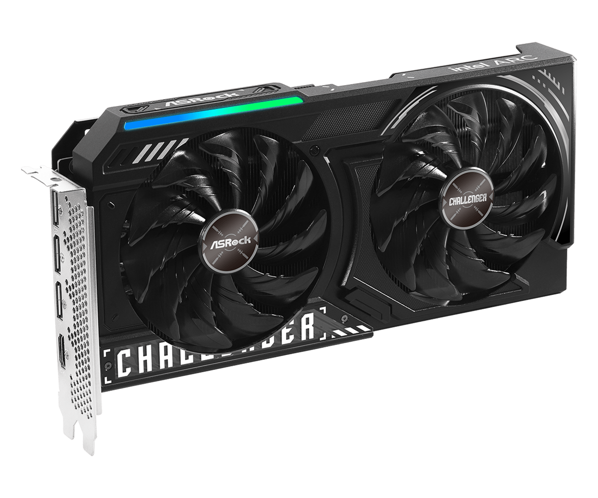 ASROCK INTEL ARC B580 CHALLENGER 12GB OC GRAPHIC CARD – TechCure India