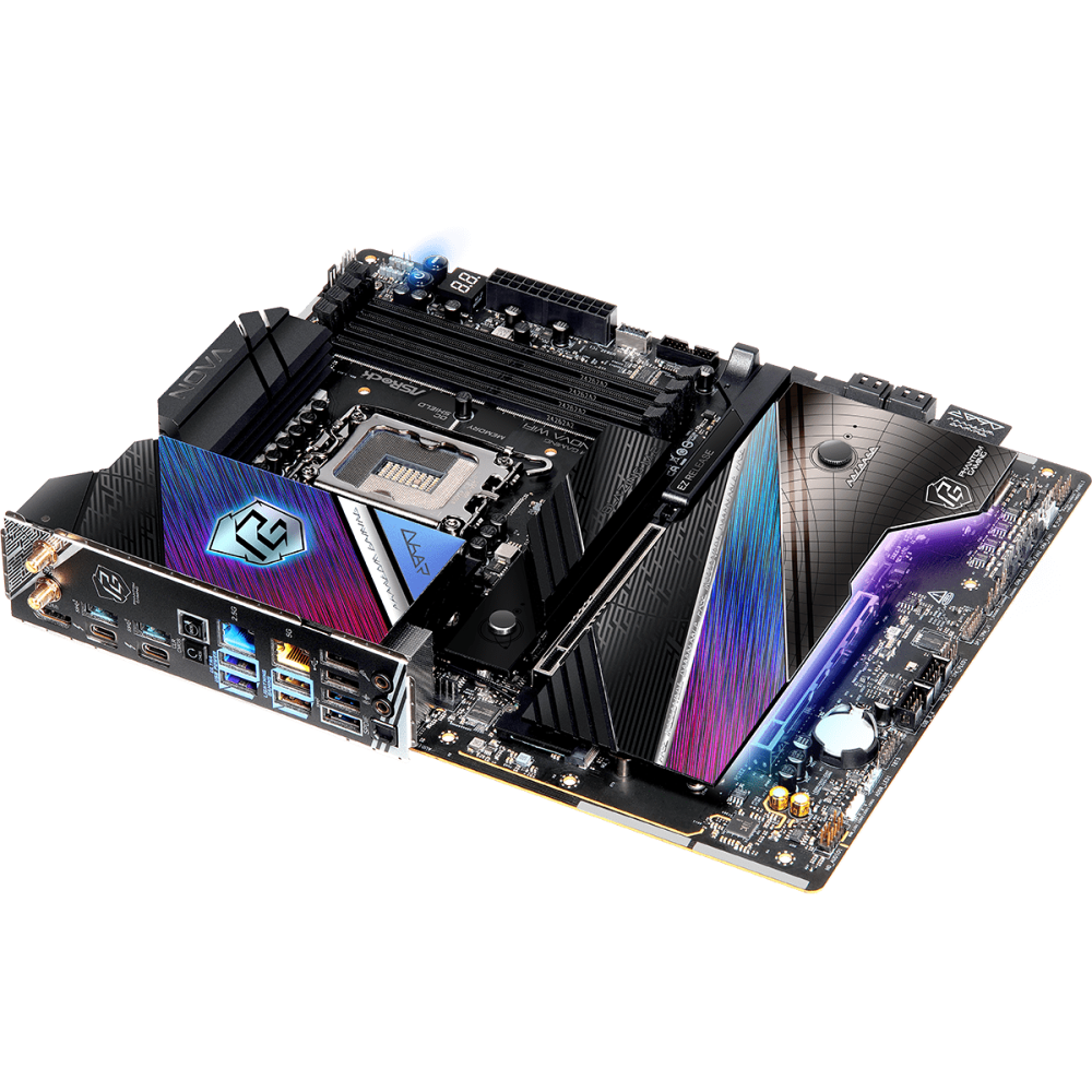 ASROCK Phantom Gaming Z890 Nova Wifi DDR5 Intel Motherboard ( Black ) – photo 6 – TechCure India