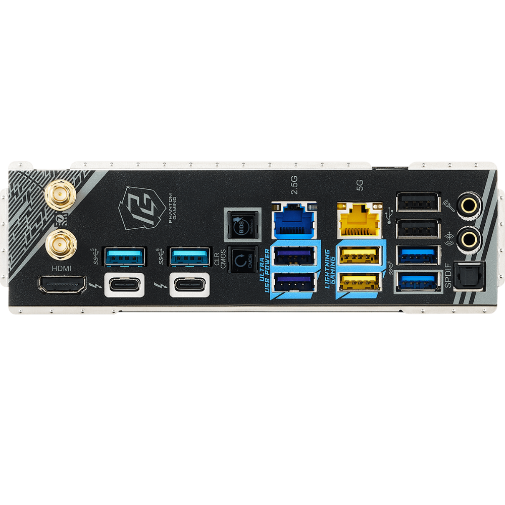 ASROCK Phantom Gaming Z890 Nova Wifi DDR5 Intel Motherboard ( Black ) – photo 7 – TechCure India