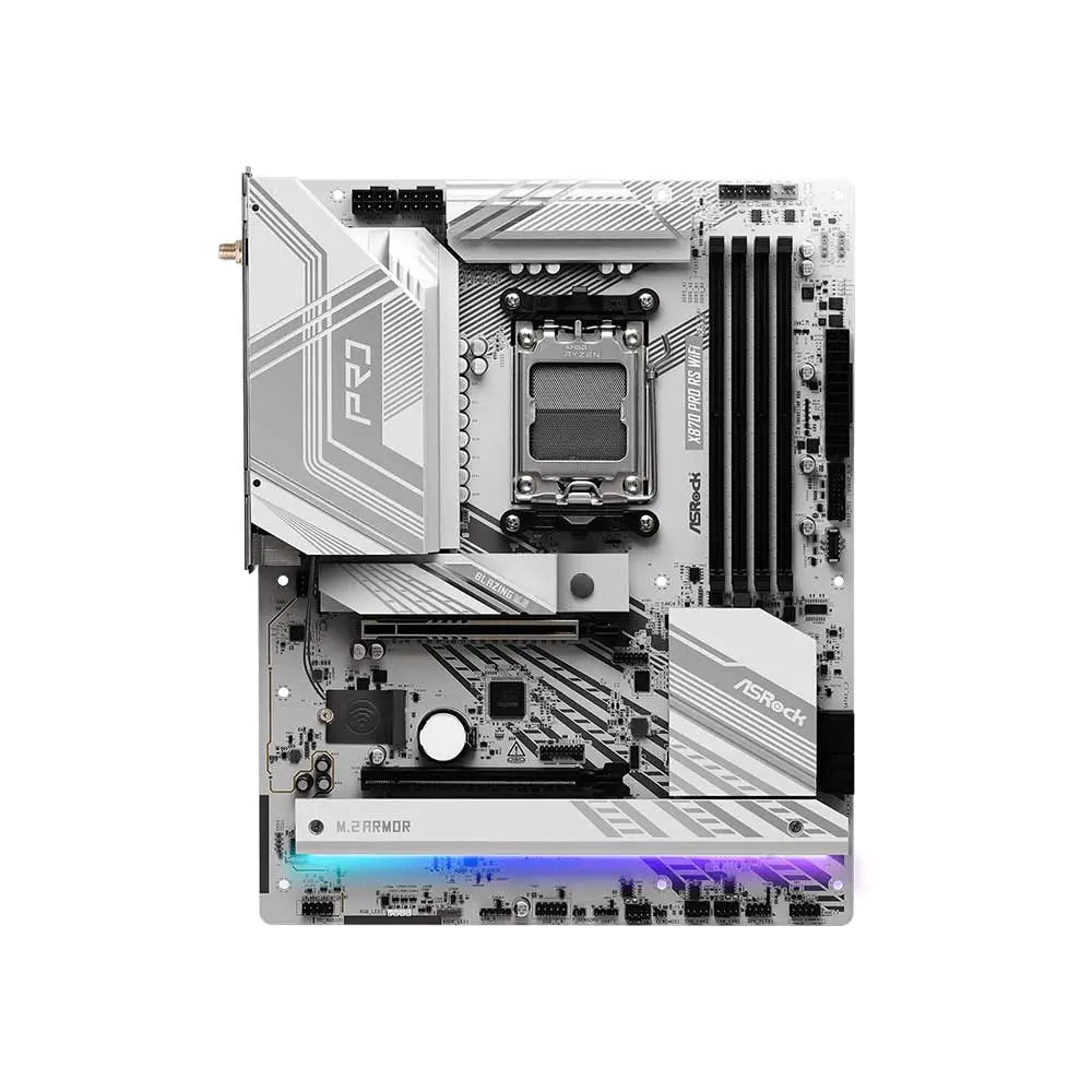 ASRock X870 Pro RS WiFi AM5 ATX Motherboard – TechCure India