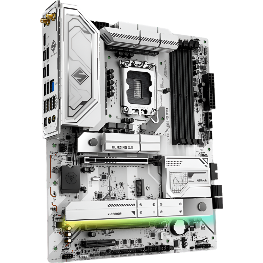 ASROCK Z890 Steel Legend WIFI DDR5 Intel Motherboard – photo 3 – TechCure India