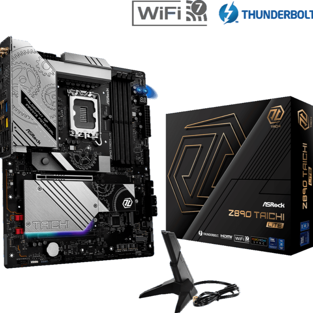 ASROCK Z890 Taichi Lite WIFI DDR5 Intel Motherboard – TechCure India