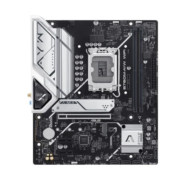 ASUS B760M-AYW WIFI DDR5 Intel Motherboard – photo 2 – TechCure India
