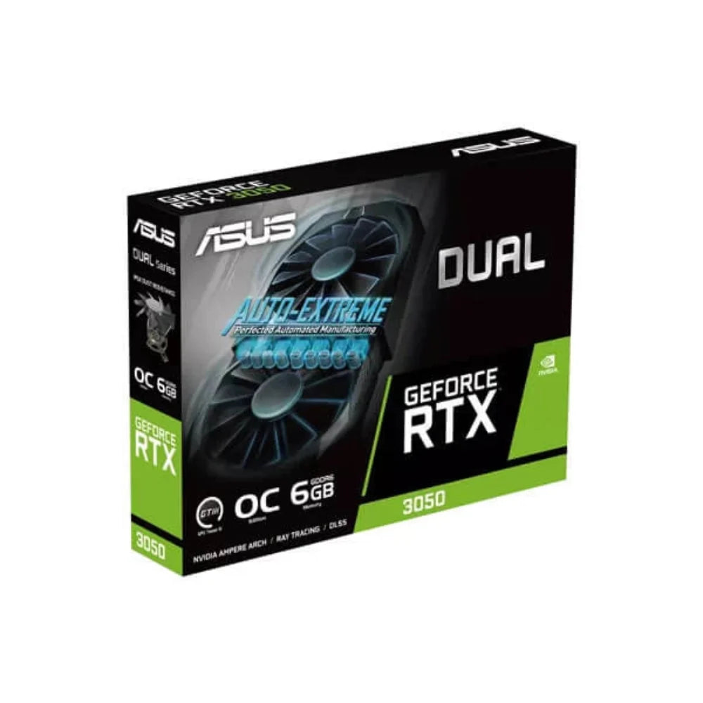 ASUS Dual GeForce RTX 3050 OC 6GB Nvidia Graphic Card – TechCure India
