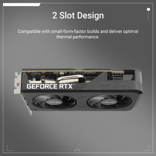 ASUS Dual GeForce RTX 5050 8GB GDDR6 OC Edition Graphics Card DUAL-RTX5050-O8G – TechCure India