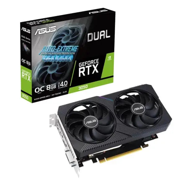 Asus Dual Rtx 3050 V2 Oc Edition 8Gb Graphics Card (DUAL-RTX3050-O8G-V2) – TechCure India