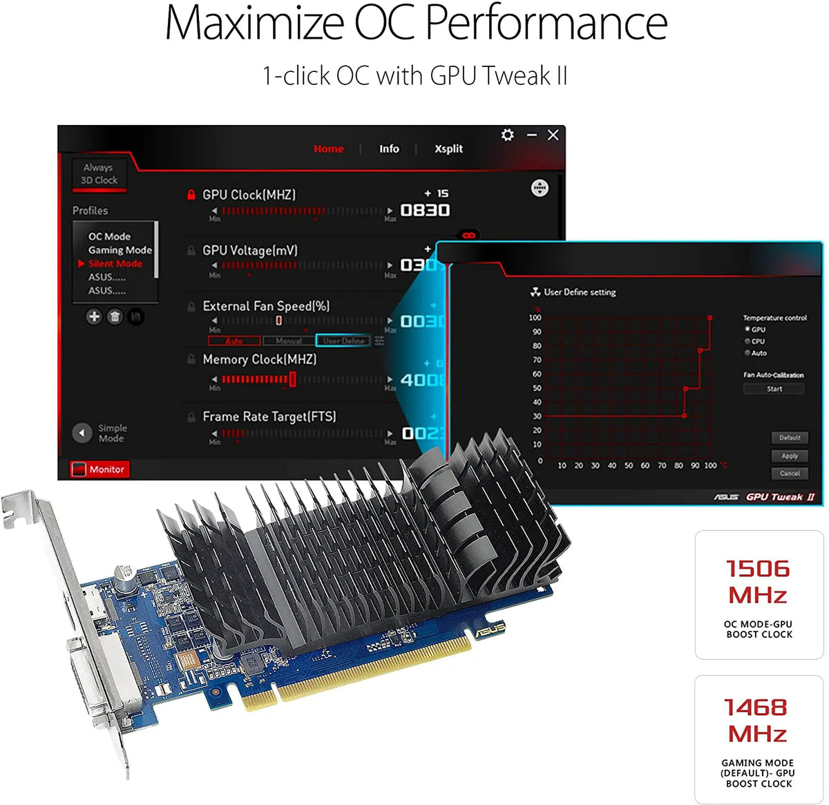 Asus Geforce Gt 1030 2Gb Gddr5 Graphics Card (Gt1030-2G-Csm) – TechCure India