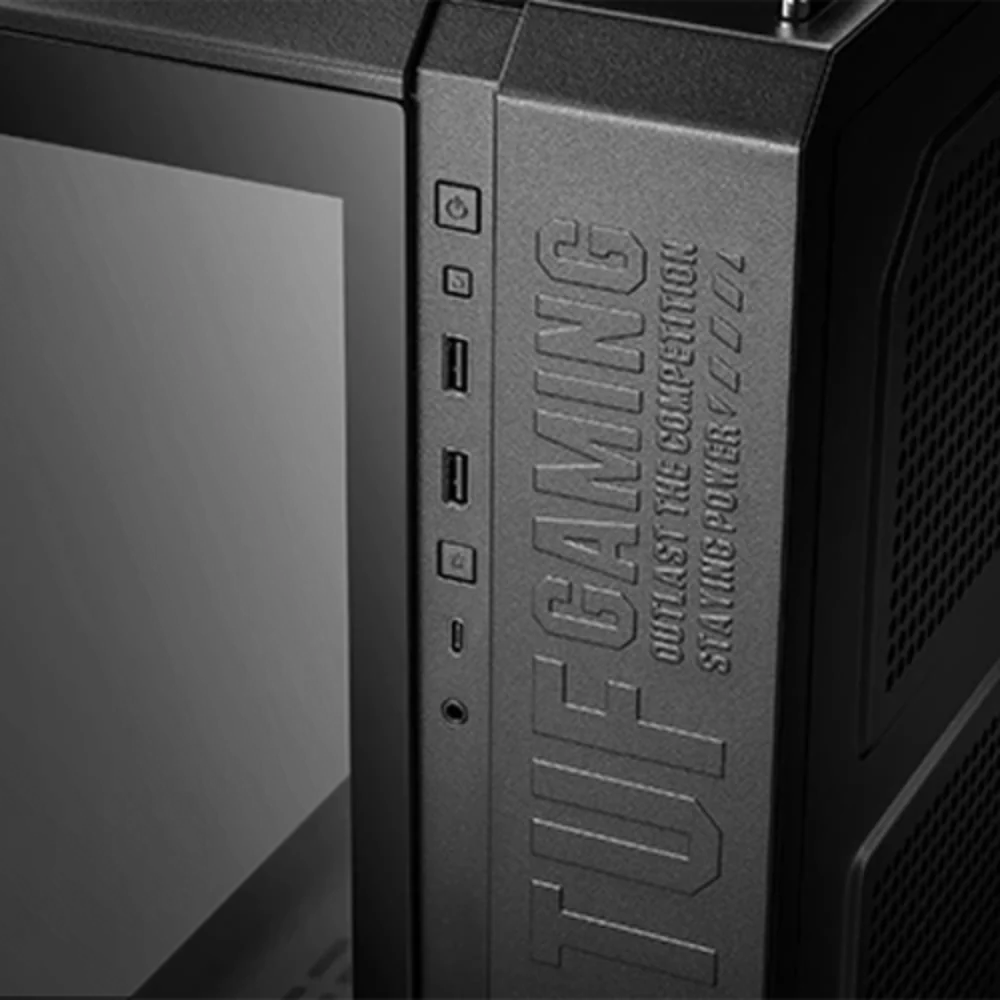 ASUS TUF Gaming GT502 Plus ARGB ATX Full Tower Cabinet ( Black ) – TechCure India