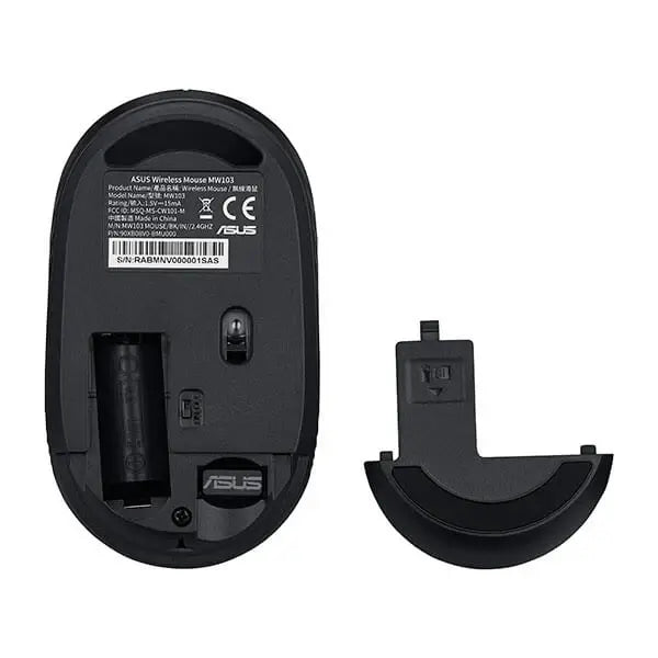 Asus MW103 Wireless Mouse (Black) (MW103-BLK) – TechCure India