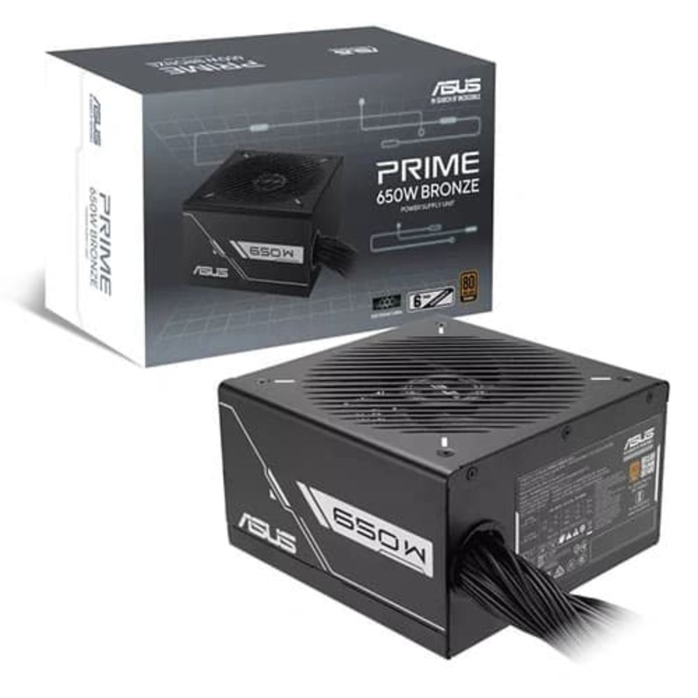 ASUS Prime 650B 80+ Bronze Non Modular ATX 2.0 Power Supply ( 650W ) – TechCure India