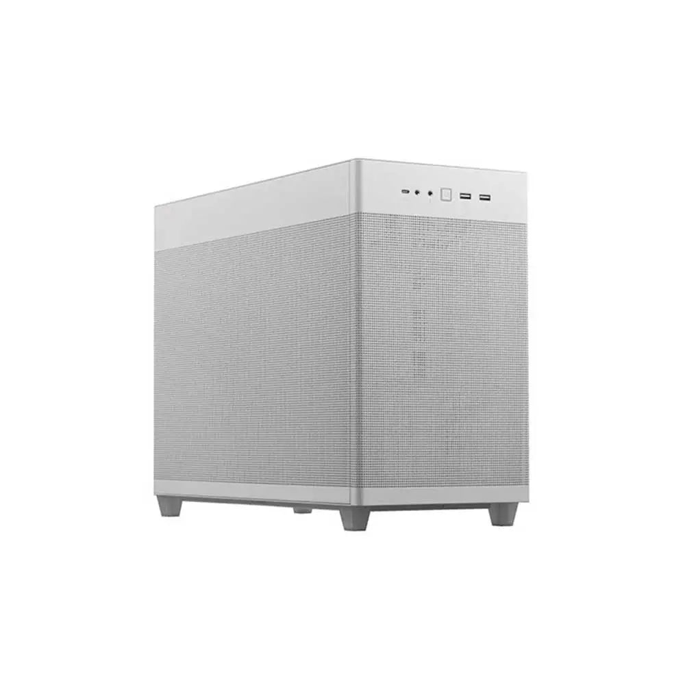 Asus Prime AP201 Micro Atx Mini Tower Cabinet (White) (PRIME-AP201-WHITE) – TechCure India