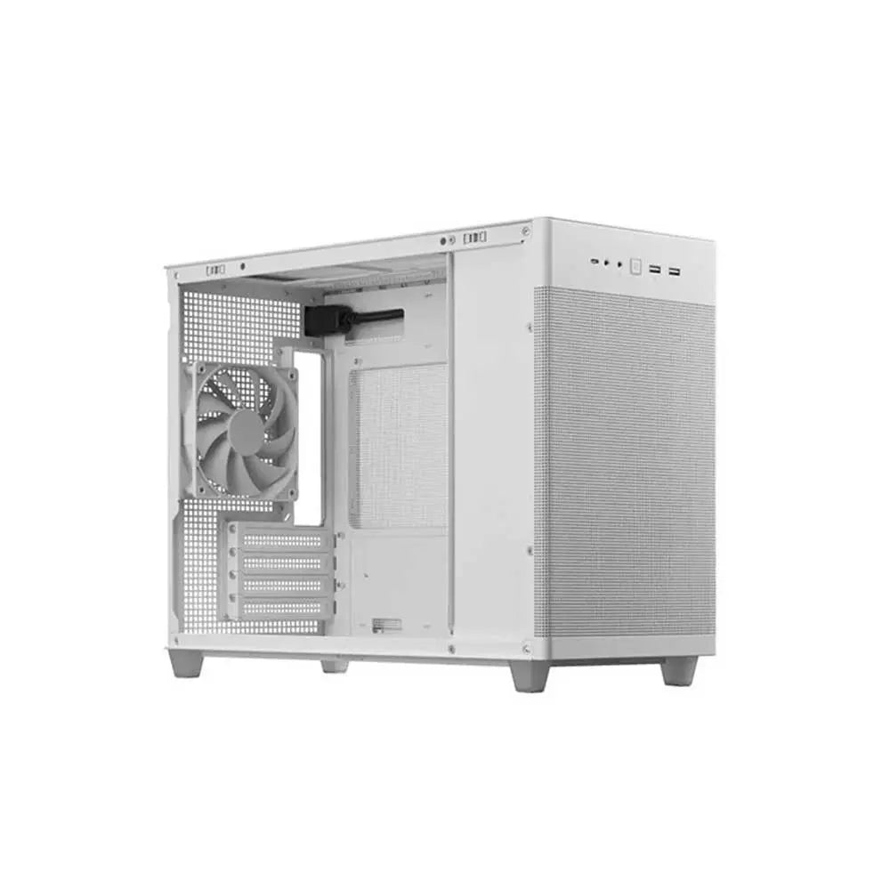 Asus Prime AP201 Micro Atx Mini Tower Cabinet (White) (PRIME-AP201-WHITE) – TechCure India