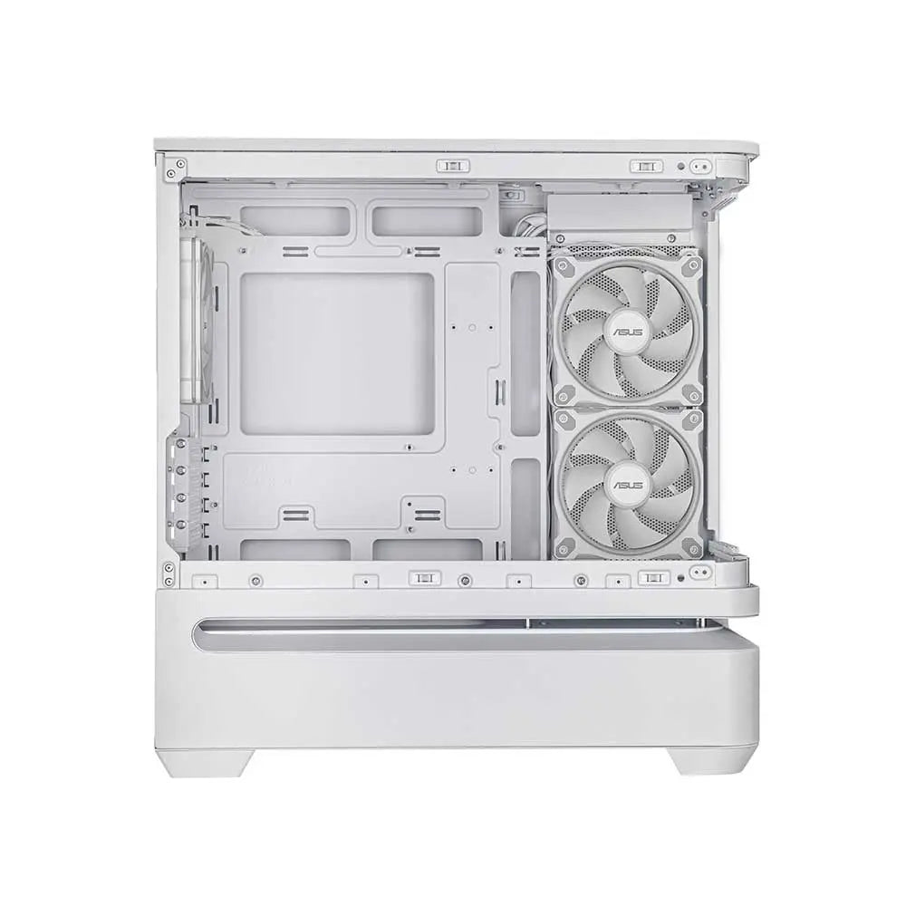 ASUS Prime AP202 ARGB Micro ATX Mid Tower Cabinet White – TechCure India