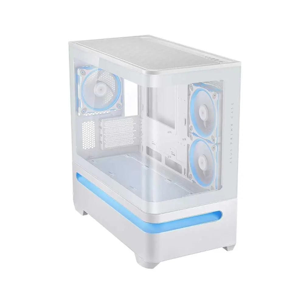 ASUS Prime AP202 ARGB Micro ATX Mid Tower Cabinet White – TechCure India