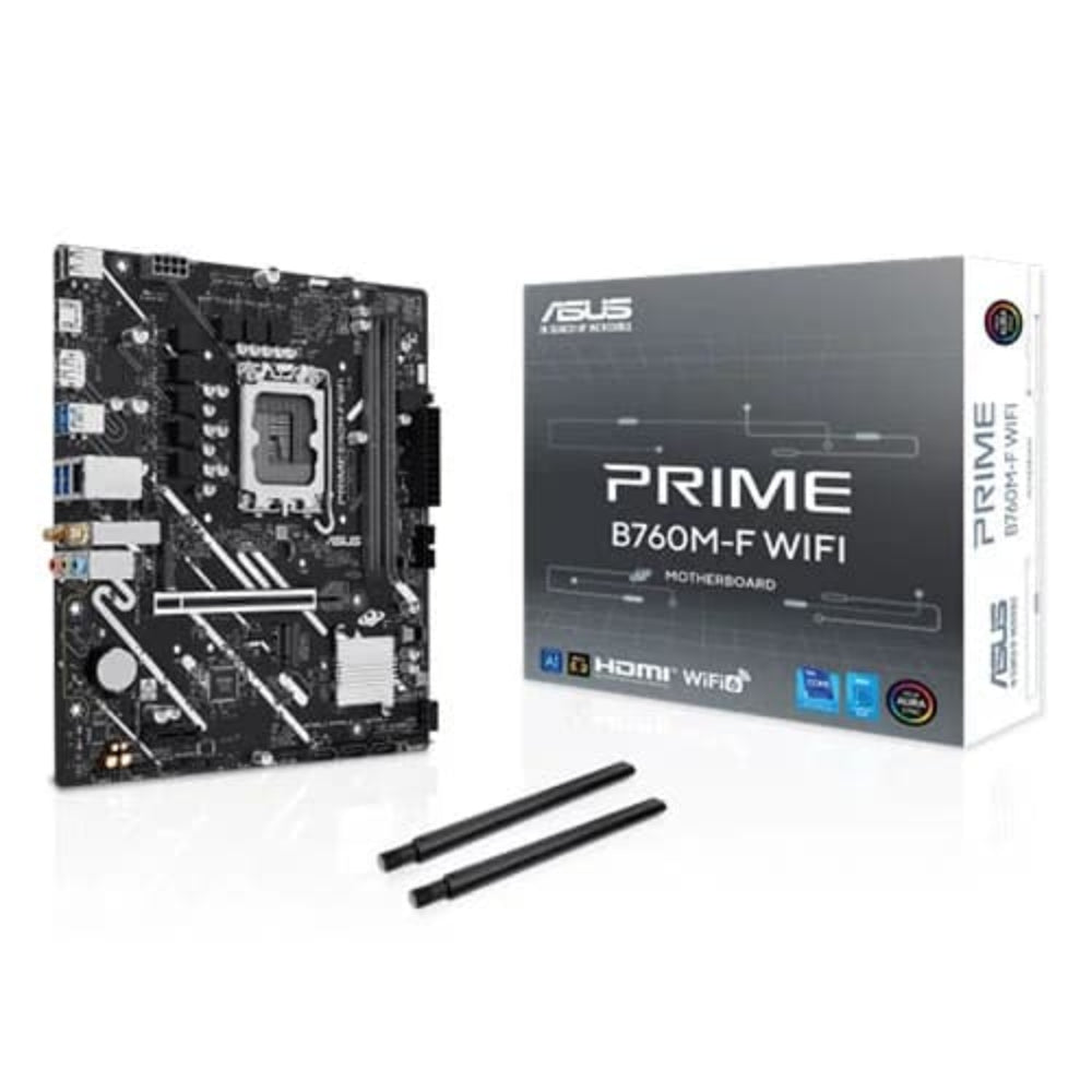 ASUS Prime B760M-F Wifi DDR5 Intel Motherboard – TechCure India