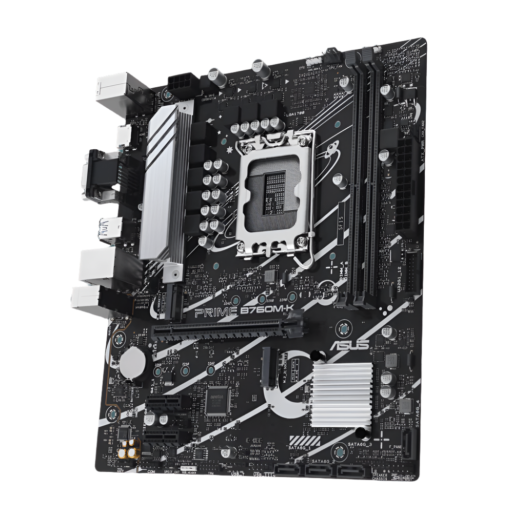 ASUS Prime B760M-K DDR5 Intel Motherboard – photo 3 – TechCure India
