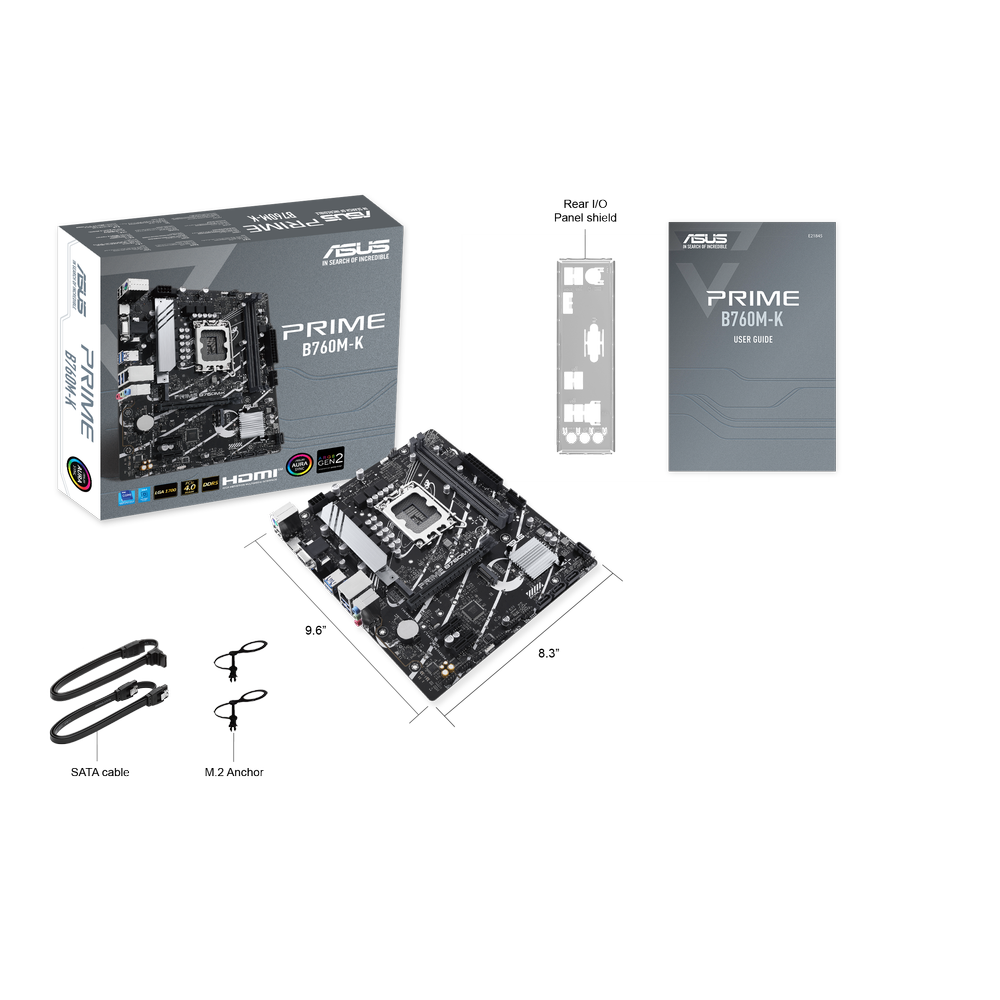 ASUS Prime B760M-K DDR5 Intel Motherboard – photo 7 – TechCure India