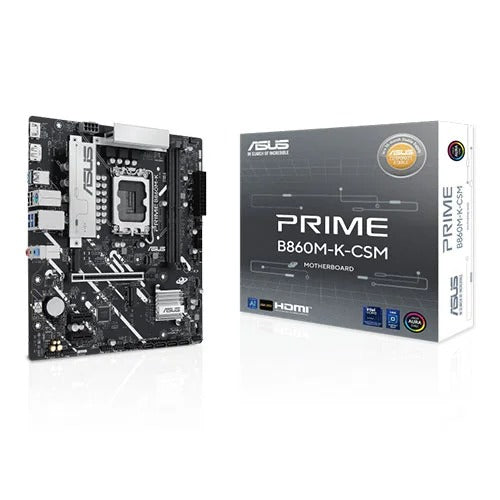 ASUS Prime B860M-K-CSM M-ATX Motherboard (Intel Socket LGA 1851, DDR5) – TechCure India