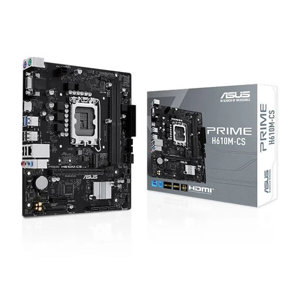 ASUS Prime H610M-CS DDR5 Intel Motherboard – TechCure India