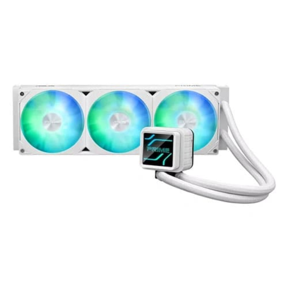 ASUS Prime LC 360 ARGB 360mm CPU Liquid Cooler (White) – TechCure India