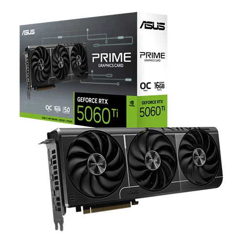 ASUS Prime RTX 5060 Ti OC 16GB GDDR7 Graphics Card – TechCure India