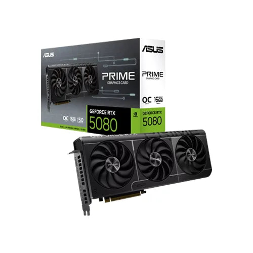 ASUS Prime RTX 5080 EVO OC 16GB GDDR7 Graphics Card – TechCure India