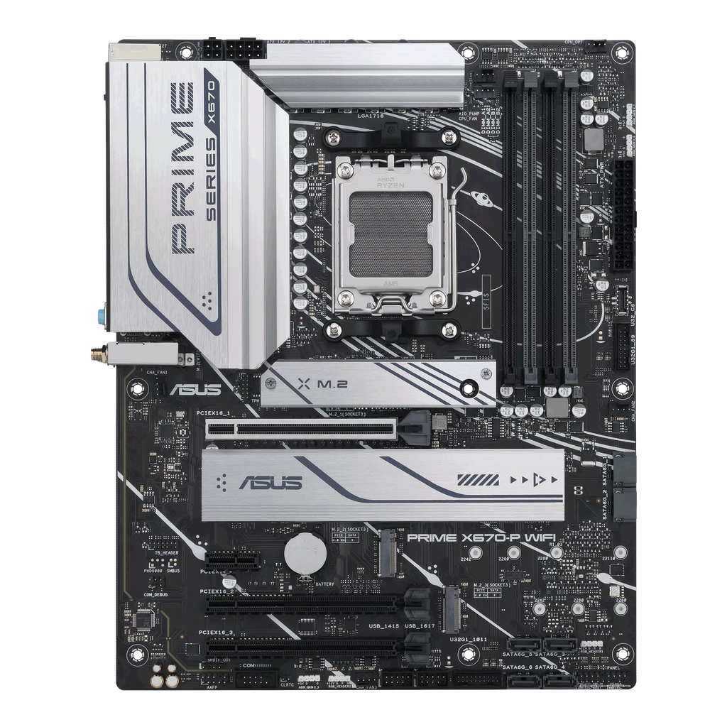ASUS Prime X670-P WIFI Csm Motherboard – TechCure India