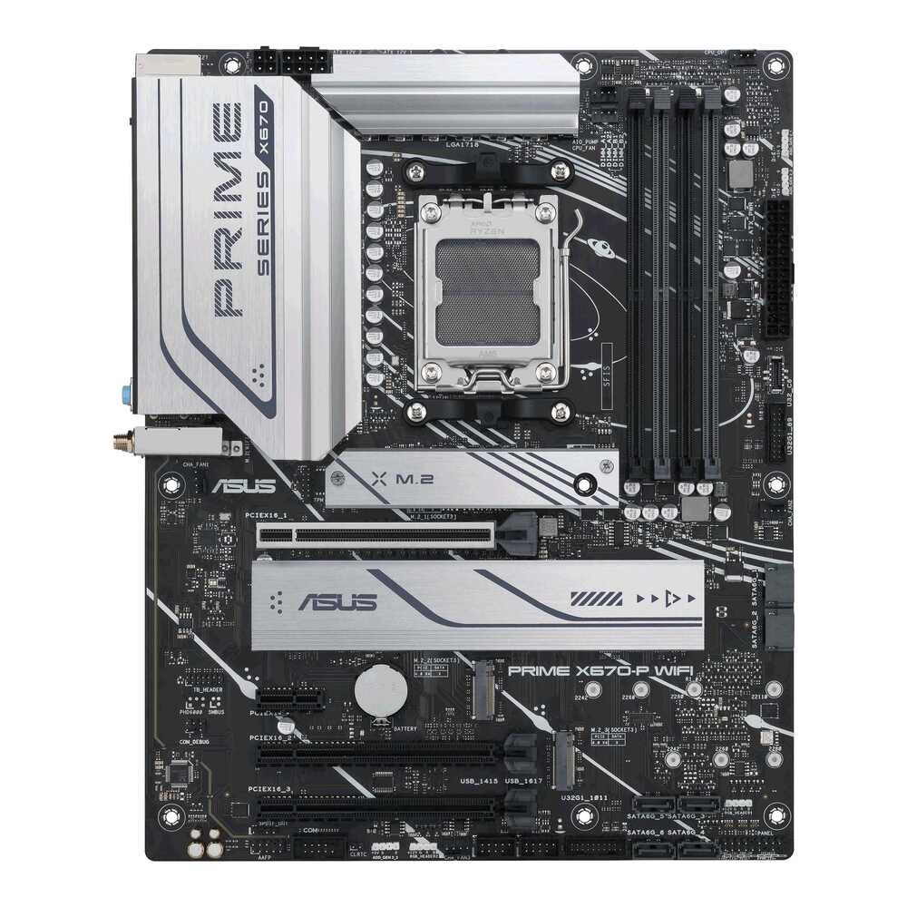 Asus Prime X670 P WiFi Motherboard – TechCure India