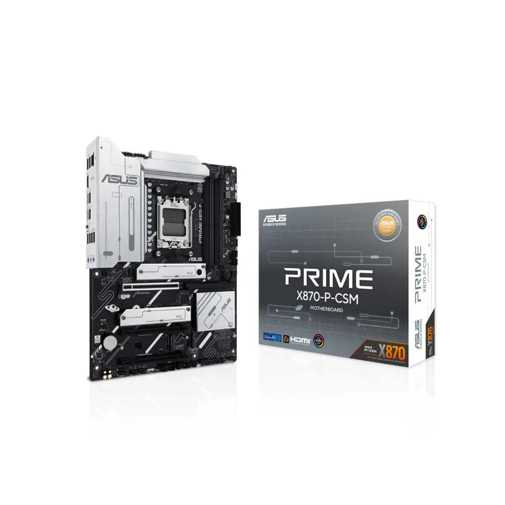 Asus Prime X870-P-CSM AM5 ATX Motherboard – TechCure India