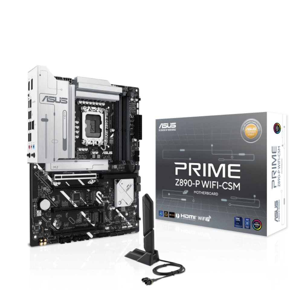 ASUS Prime Z890-P Wifi CSM DDR5 Intel Motherboard – TechCure India