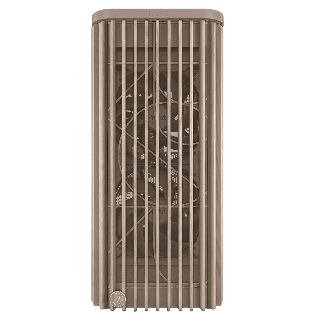 Asus ProArt PA401 Wood Edition Beige ATX Tempered Glass Panel Case – TechCure India