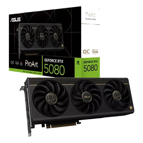 Asus ProArt RTX 5080 OC 16GB GDDR7 Graphics Card – TechCure India